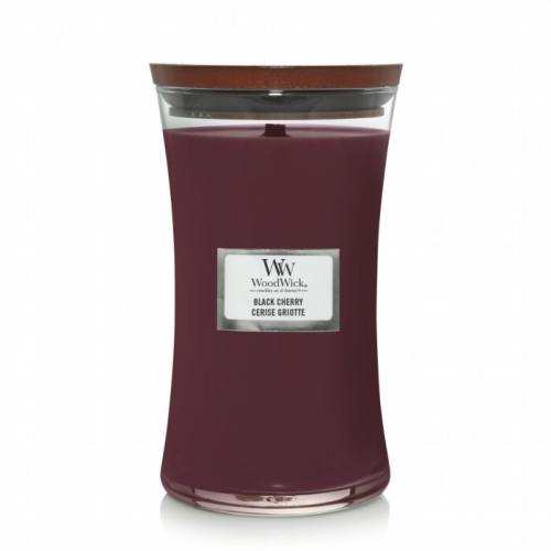 Woodwick Large Black Cherry